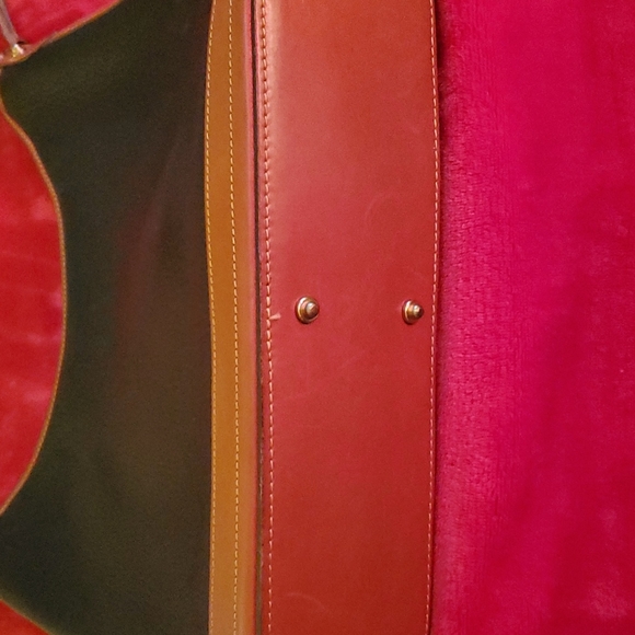 VINTAGE NAVY/TAN DOONEY SHOPPER - Picture 4 of 6